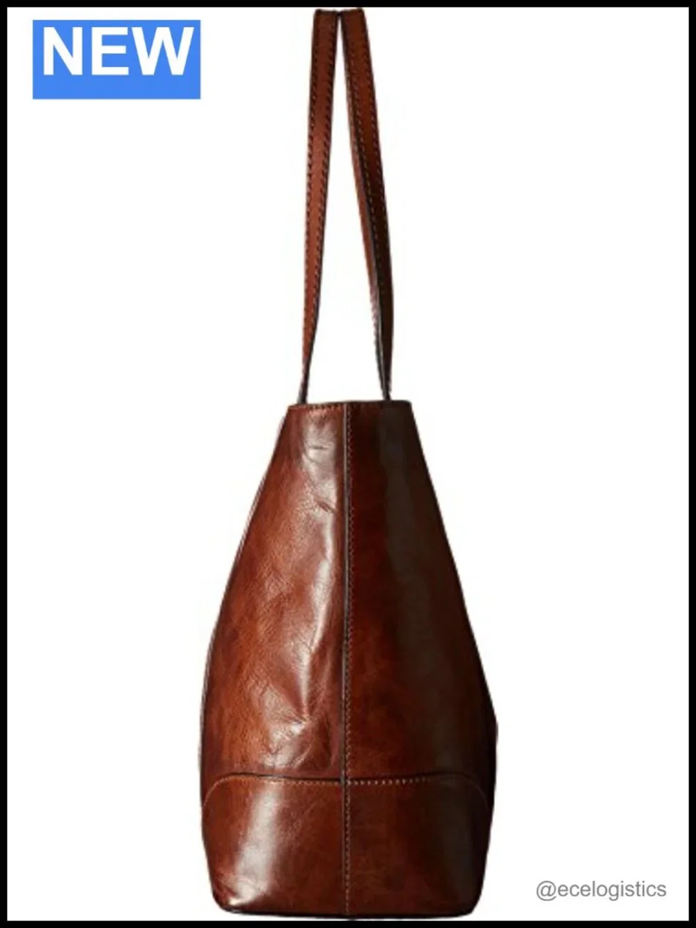 Frye Leather Melissa Shopper Tote Bag Stylist Large Handbag Adjustable Strap